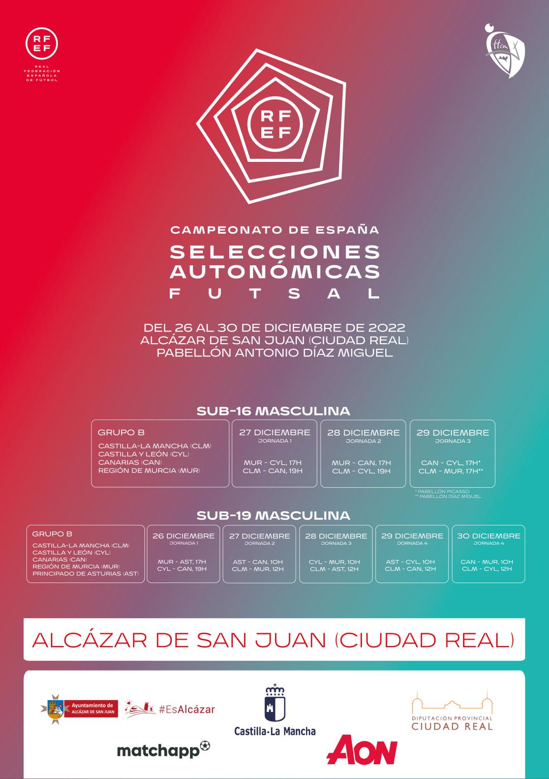 Federación Fútbol Castilla La Mancha Dossier Informativo Alcázar De San Juan 26 A 30 De Diciembre